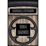 Ford Ranger Leather Steering Wheel Restoration / Ranger F150 F250 Lightning Mustang / 1999-2004 / Clean Cover Wrap Repair / p1620