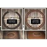 Ford F150 King Ranch Leather Steering Wheel Restoration / 2004-2008 / Clean Cover Wrap Repair / Before-After p1675