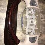 Ford F250 wood Leather Steering Wheel Restoration / F250 F350 Excursion Lincoln Navigator / 1998-2006 / Clean Cover Wrap Repair / p2765