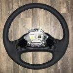 Ford F250 Leather Steering Wheel Restoration / F150 F250 F350 Bronco / 1992-1997 / Clean Cover Wrap Repair / p3516