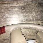 Ford F150 Wood Leather Steering Wheel Restoration / 2004-2008 / Clean Cover Wrap Repair / p3592