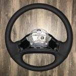 Ford F250 Leather Steering Wheel Restoration / F150 F250 F350 Bronco / 1992-1997 / Clean Cover Wrap Repair / p3770