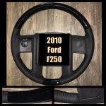 Ford F250 Wood Leather Steering Wheel Restoration / F250 F350 /2008-2016 / Clean Cover Wrap Repair / p4457