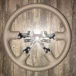 Ford Explorer Leather Steering Wheel Restoration / Explorer Lincoln Aviator / 2003-2007 / Clean Cover Wrap Repair / p4604