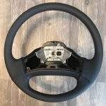Ford F250 Leather Steering Wheel Restoration / F150 F250 F350 Bronco / 1992-1997 / Clean Cover Wrap Repair / p4868