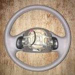 Ford Excursion Lt Flint Leather Steering Wheel Restoration / F150 F250 F350 Excursion / 1998-2006 / Clean Cover Wrap Repair / p665