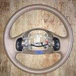 Ford Expedition Leather Steering Wheel Restoration Med Pebble / F150 F250 F350 Excursion / 1998-2006 / Clean Cover Wrap Repair / p824