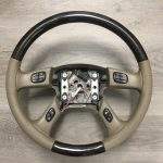 2003 GMC Denali Wood Steering Wheel 8701