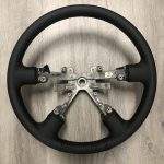 Ford Expedition Leather Steering Wheel Restoration / Explorer Lincoln Aviator / 2003-2007 / Clean Cover Wrap Repair / p9212