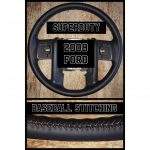 Ford F250 Leather Steering Wheel Restoration / F250 F350 /2008-2016 / Clean Cover Wrap Repair / p925
