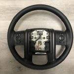 Ford F250 Leather Steering Wheel Restoration / F250 F350 /2008-2016 / Clean Cover Wrap Repair / p9739