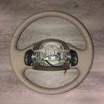 Ford F150 Steering Wheel 2001 2005 Med Dark Parchment Leather