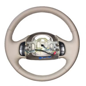 Ford F150 Steering Wheel 2001 2005 Med Parchment Leather 1