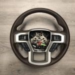 2019 Ford F150 Leather Steering Wheel 9524