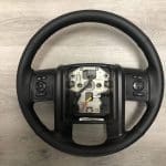 Ford F250 Leather Steering Wheel Restoration / F250 F350 /2008-2016 / Clean Cover Wrap Repair / p9739