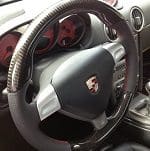 Porsche Carbon Fiber Steering Wheel