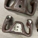 Beechcraft Airplane Yoke in New King Ranch Brown Leather P6148