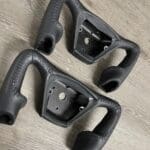 Beechcraft King Air C90B Airplane Yoke in New Black Leather P5138