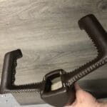Piper Airplane Steering Control Yoke in New Brown Leather P9783