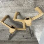 Piper Airplane Steering Yokes in New Tan Leather P6768