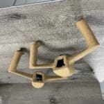 Piper Airplane Steering Yokes in New Tan Leather P6770