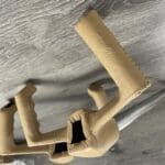 Piper Airplane Steering Yokes in New Tan Leather P6772