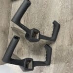 Piper Airplane Yoke in New Black Leather P0039