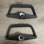 Piper Comanche Airplane Yoke in New Black Leather P1506