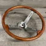 Alfa Romeo Spider 1971 Steering Wheel Classic Restored to New Wood P0821