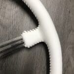 Buick 1946 Steering Wheel Classic Restored to New Leather AFTER P010