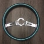 Cadillac Allante 1973 Aftermarket Steering Wheel Restored to New Leather P8837
