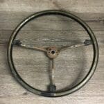 Cadillac Deville 1970 Steering Wheel Classic BEFORE Restored P6684 1
