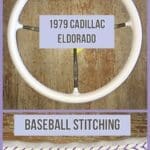 Cadillac ElDorado 1979 Steering Wheel Classic Restored to New Leather P4183