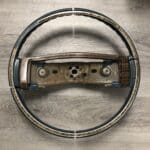 Cadillac Fleetwood 1977 Steering Wheel Classic Restored to New BEFORE P9952