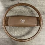 Cadillac Seville 1977 Steering Wheel Classic Restored to New Wood P2430