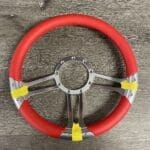 Chevy C10 1969 Steering Wheel Classic Restored to New Leather P3310