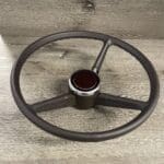 Chevy C110 1967 Steering Wheel Classic Restored to New Leather P0766