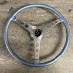 Chevy Corvette 1958 Steering Wheel Classic Restored to New Leather P6726
