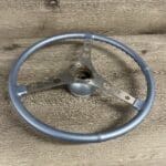 Chevy Corvette 1958 Steering Wheel Classic Restored to New Leather P6727