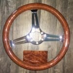 Chevy Corvette 1963 Steering Wheel Classic Restored to New Wood P2661