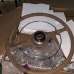 Chevy Fleetline 1947 Steering Wheel Classic Restored to New BEFORE P1614
