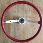 Chrysler Mopar Hot Rod 1967 Steering Wheel Classic Restored to New Leather P1434