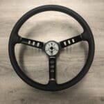 Datsun 240Z 1972 Steering Wheel Classic Restored to New Leather AFTER P0674