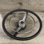 Dodge W200 1968 Steering Wheel Classic Restored to New Leather P3097