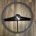 Ford 1932 Steering Wheel Restored in New Leather P2711