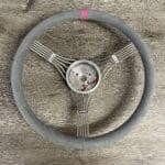 Ford Coupe 1932 Steering Wheel Classic Restored to New Alcantara P7114