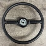 Ford Coupe 1940 Steering Wheel Cassic Restored to New Leather P8970