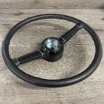 Ford Coupe 1940 Steering Wheel Cassic Restored to New Leather P8971