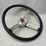 Ford Mustang 1968 Steering Wheel Classic Restored to New Leather P2644