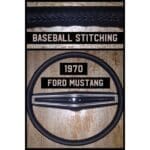 Ford Mustang 1970 Steering Wheel Classic Restored to New Leather P1584a